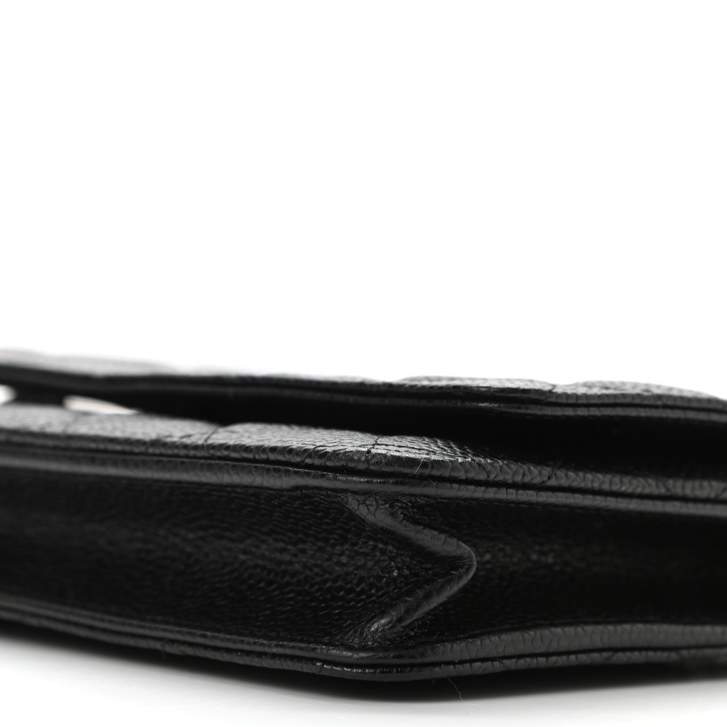 Chanel Caviar Quilted Wallet On Chain WOC Black 11 of 12