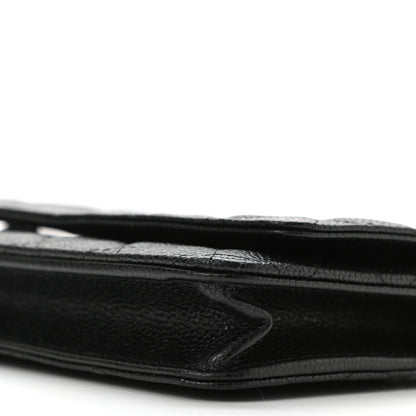 Chanel Caviar Quilted Wallet On Chain WOC Black 11 of 12
