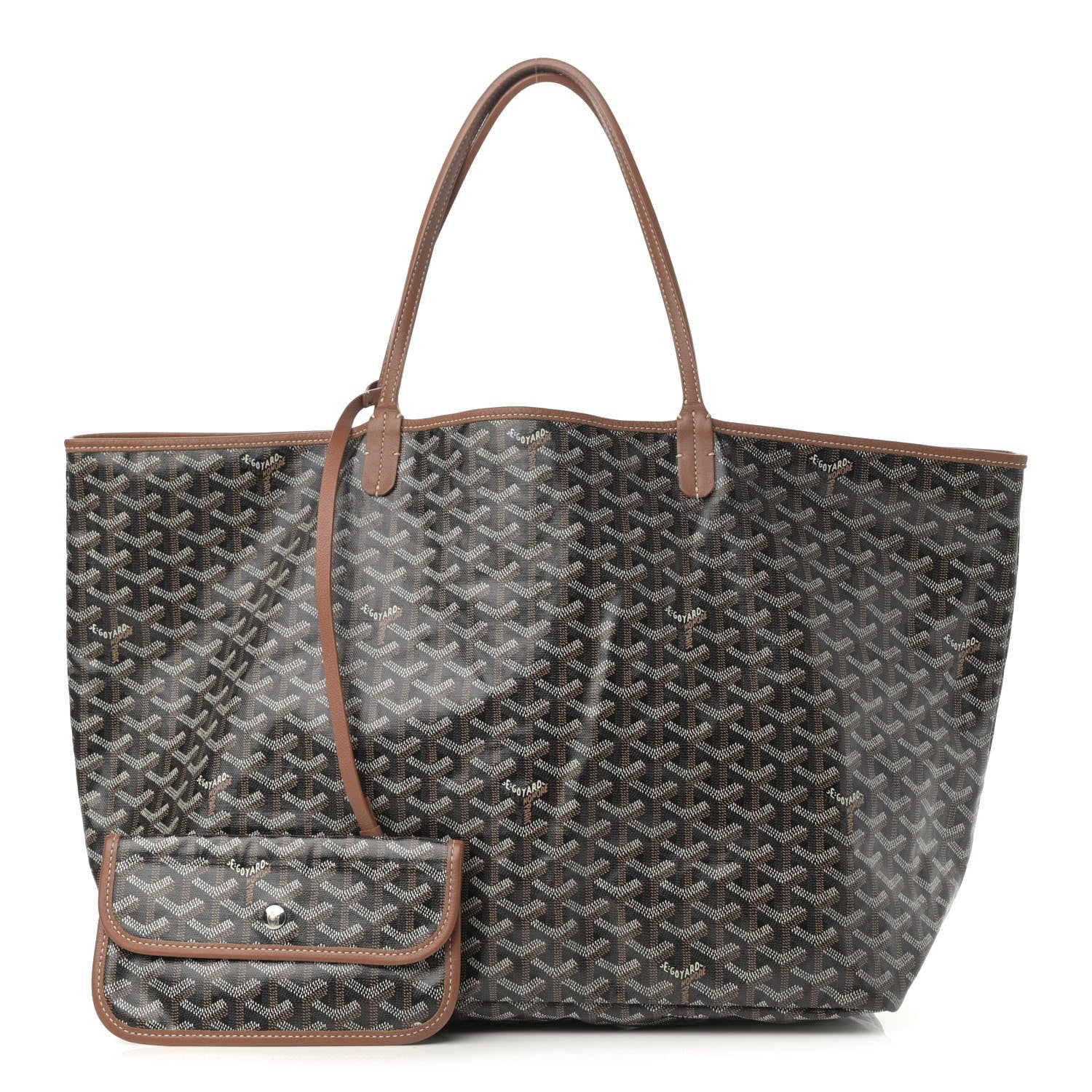 Goyard Goyardine Saint Louis GM Black Gold 1 of 11