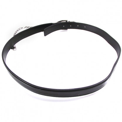 Gucci Patent Chain Belt Black 36 2 of 5