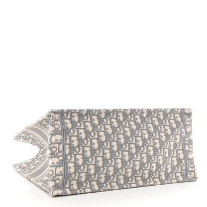 Christian Dior Oblique Medium Book Tote Grey 4 of 12