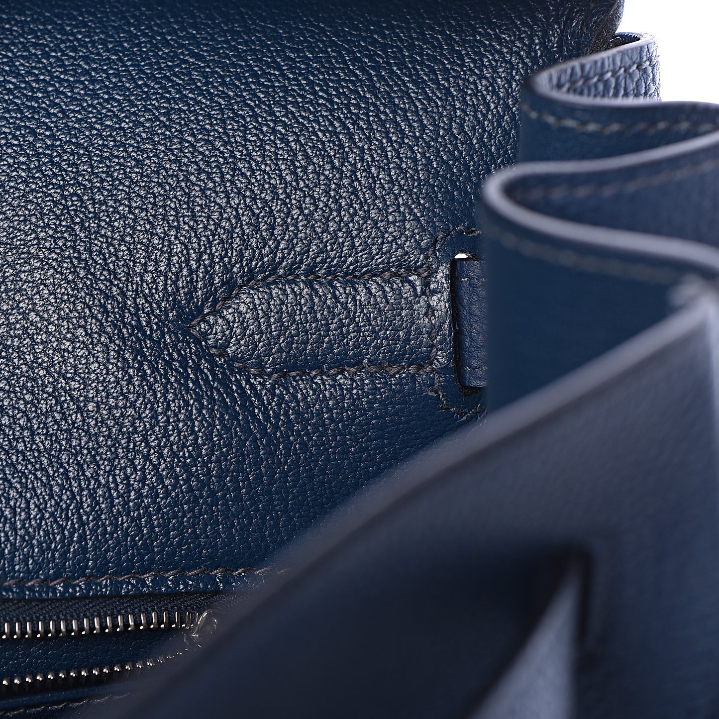 Togo Birkin 35 Bleu De Prusse