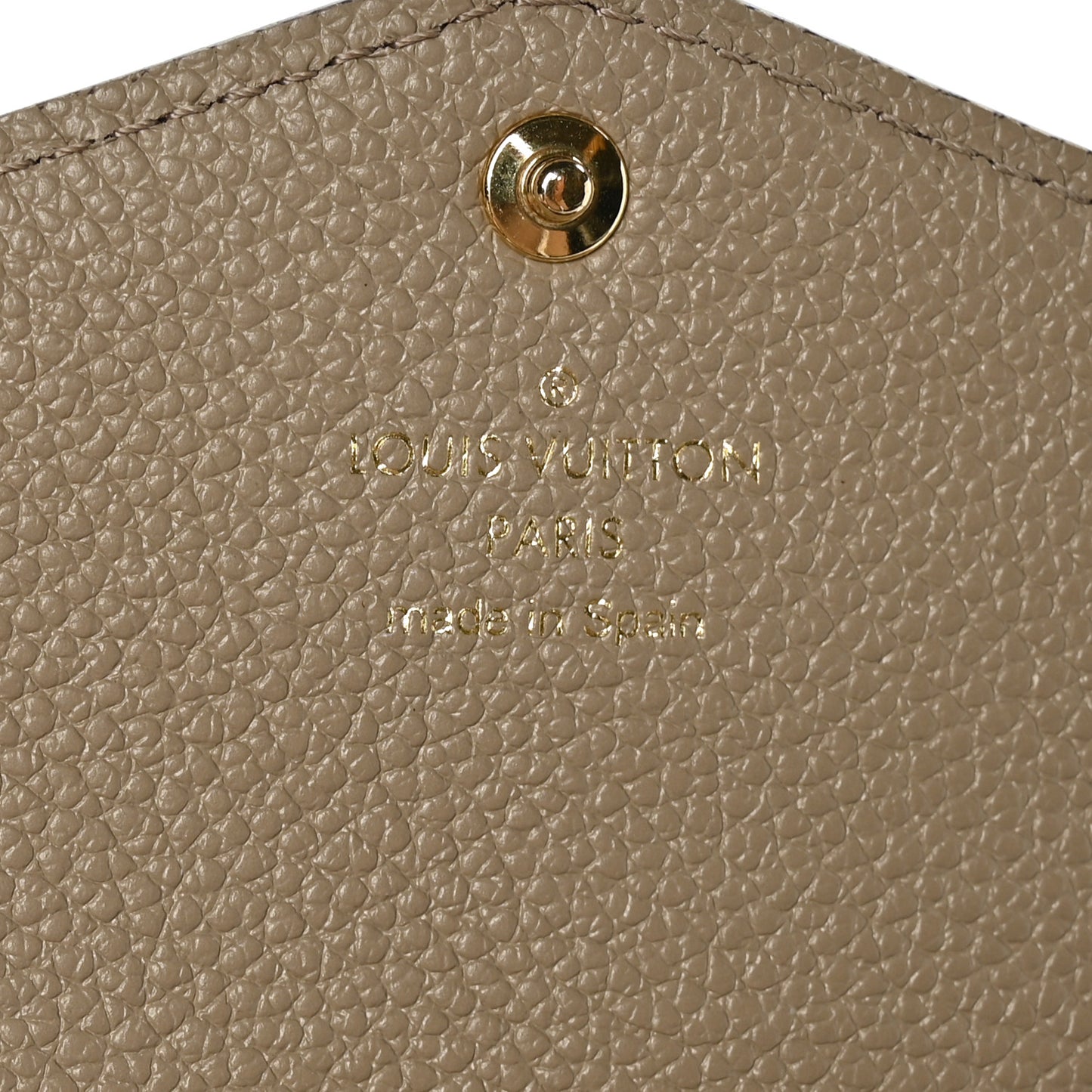 Empreinte Monogram Giant Sarah Wallet Tourterelle Creme