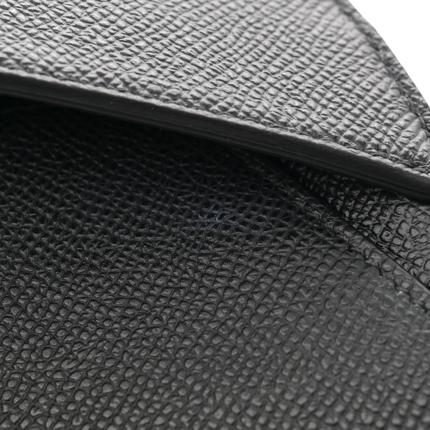 Grained Calfskin Saddle Bag With Strap Black