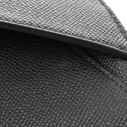 Christian Dior Grained Calfskin Saddle Bag With Strap Black 11 of 11