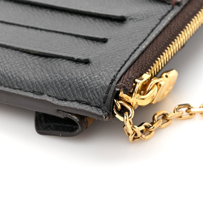 Louis Vuitton Monogram Recto Verso Card Holder Black 8 of 9