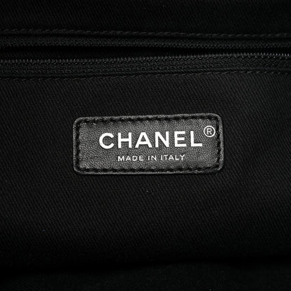 Chanel Canvas Large Deauville Backpack Charcoal 6 of 10