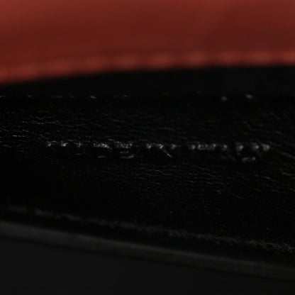 Saint Laurent Calfskin Crocodile Embossed Medium Classic Monogram Kate Tassel Satchel Pink 8 of 12
