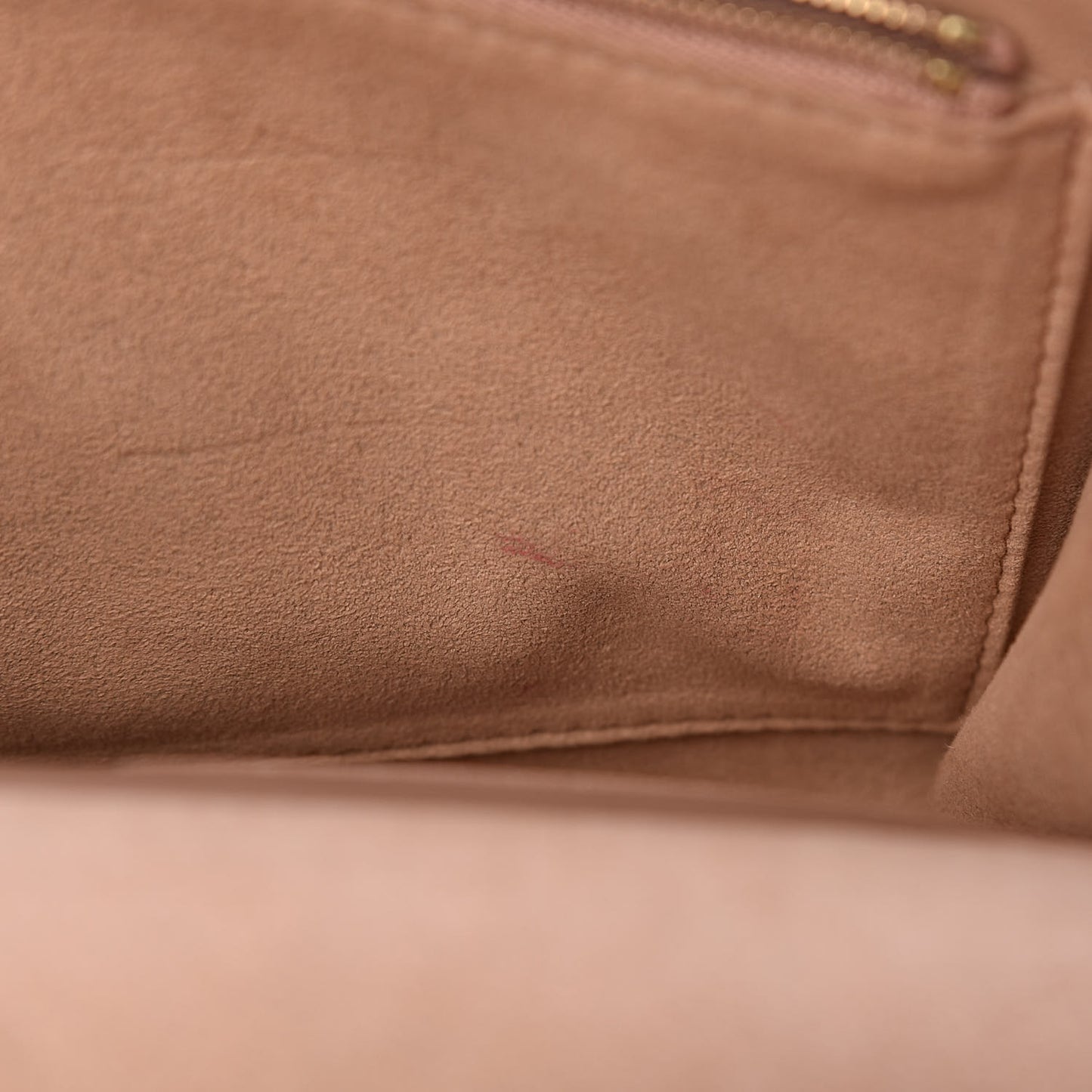 Calfskin Chain Louise GM Nude