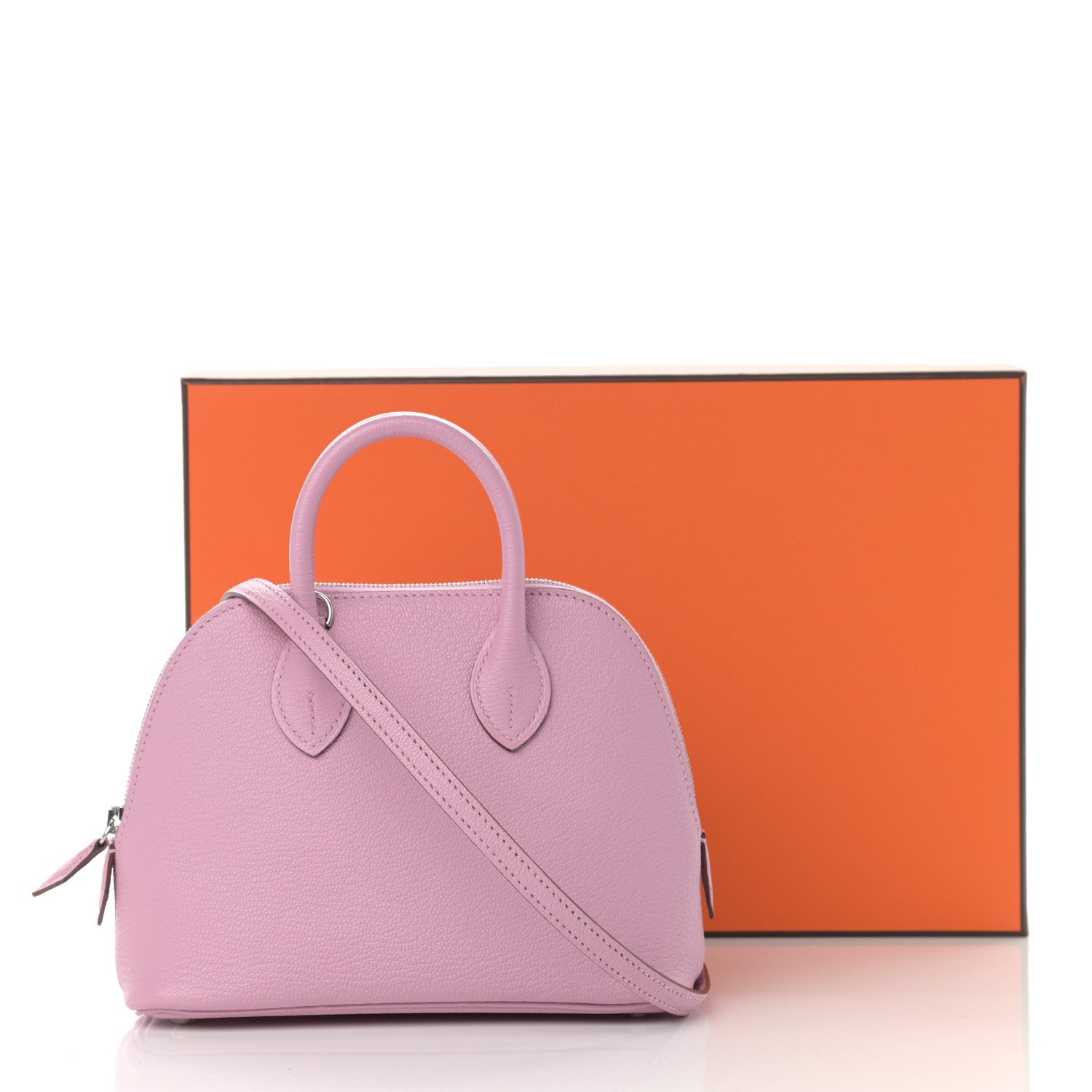 Hermes Chevre Mysore Mini 1923 Bolide Mauve Sylvestre 12 of 12