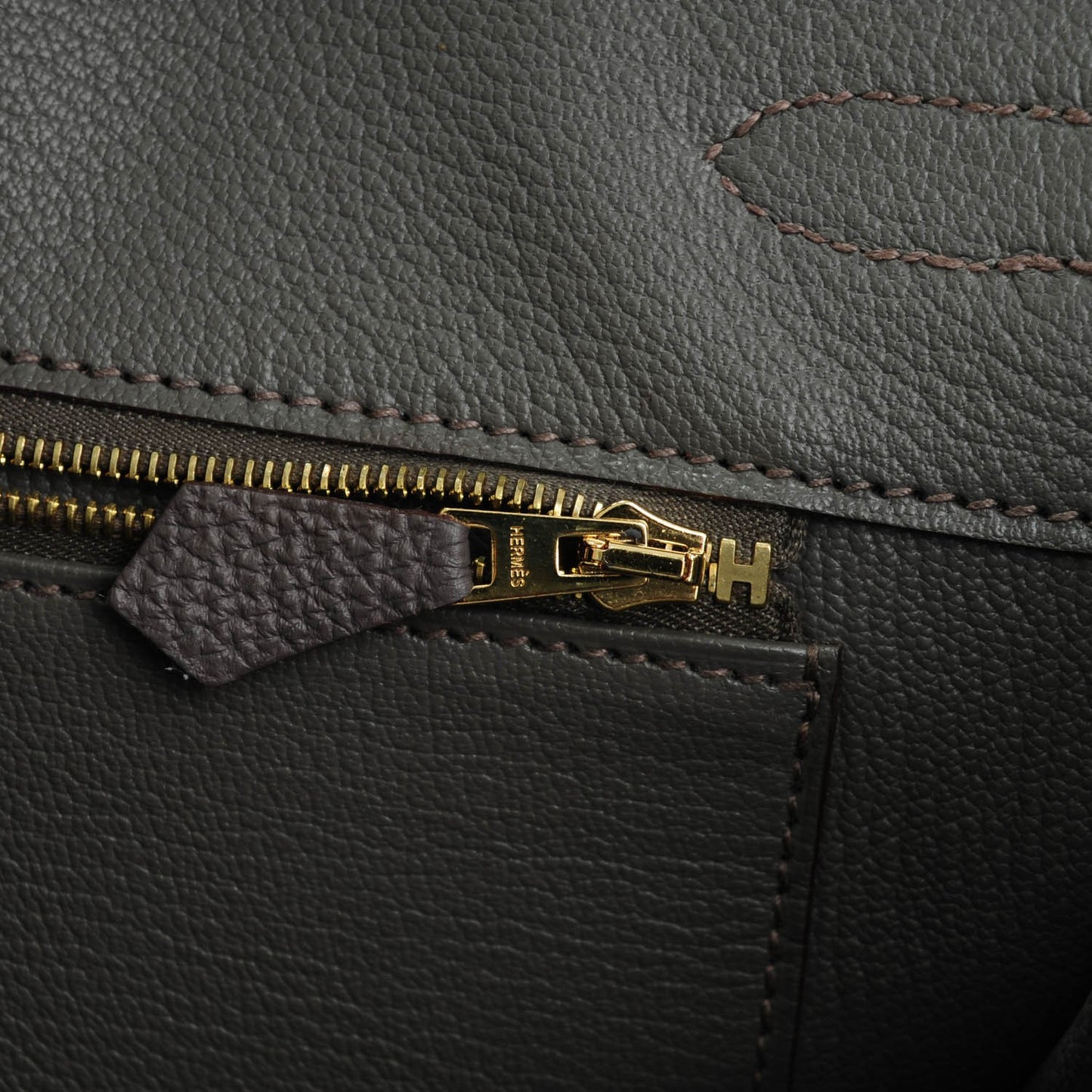 Togo Birkin 35 Etain