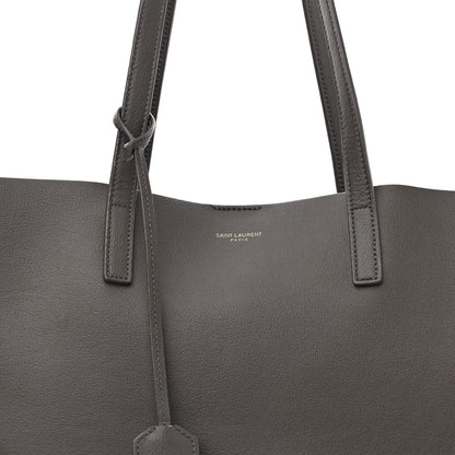 Saint Laurent Calfskin Large Shopping Tote Fog 8 of 15