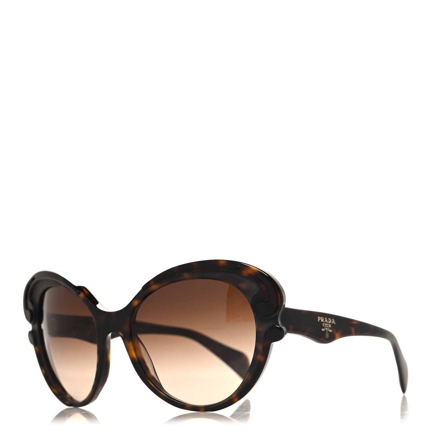 Baroque Cat Eye Sunglasses SPR 28N Tortoise
