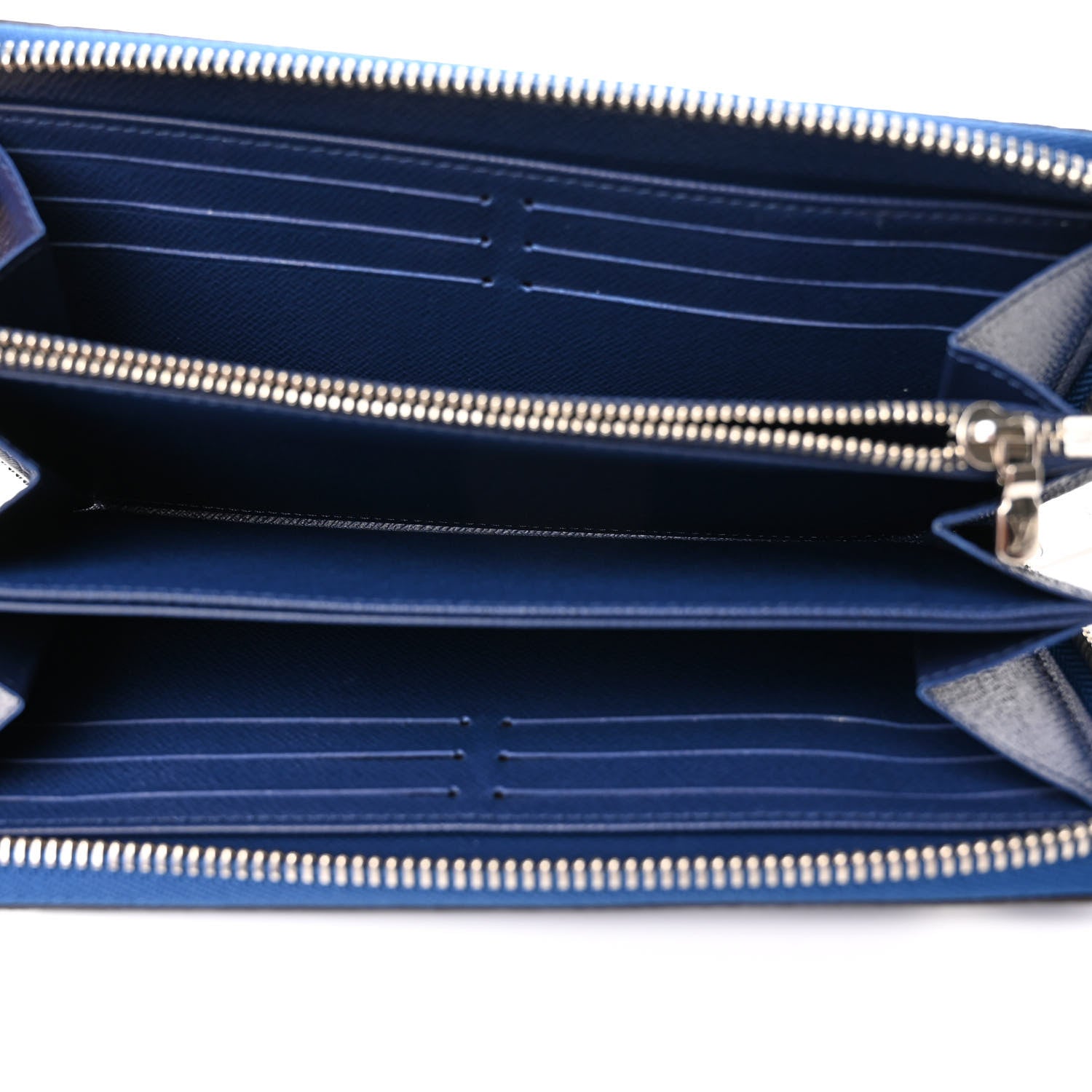 Louis Vuitton Monogram Escale Zippy Wallet Blue 5 of 8