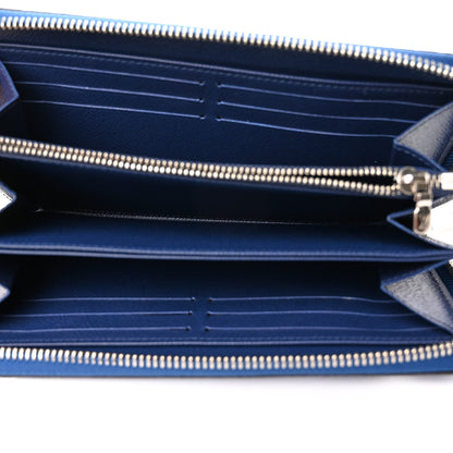 Louis Vuitton Monogram Escale Zippy Wallet Blue 5 of 8