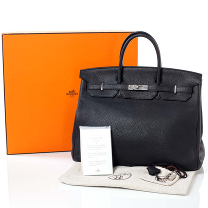 Hermes Togo Birkin 40 Black 11 of 11