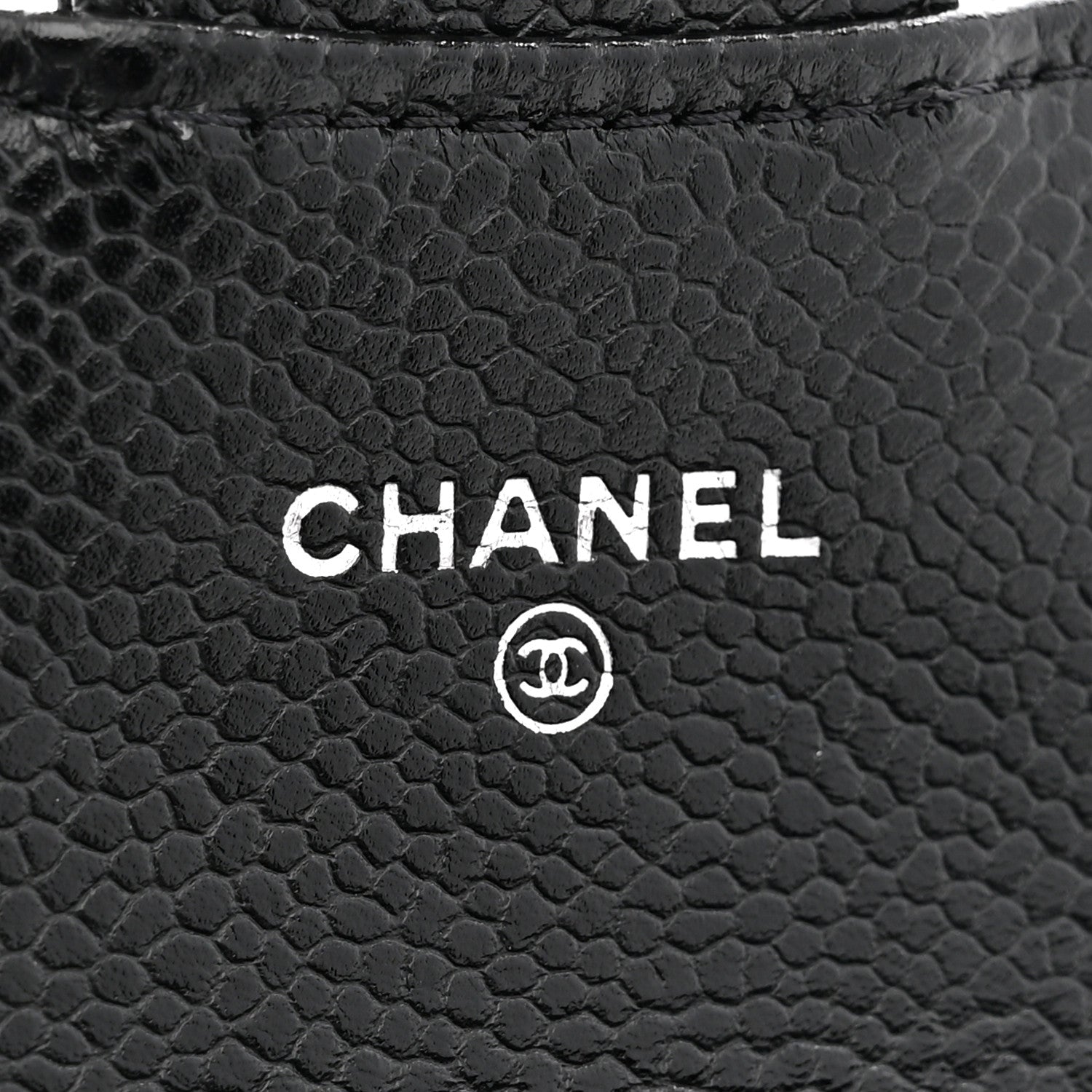 Chanel Caviar Quilted Flap Card Holder Black 6 of 8