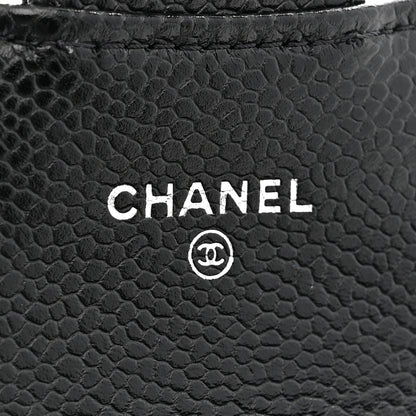 Chanel Caviar Quilted Flap Card Holder Black 6 of 8