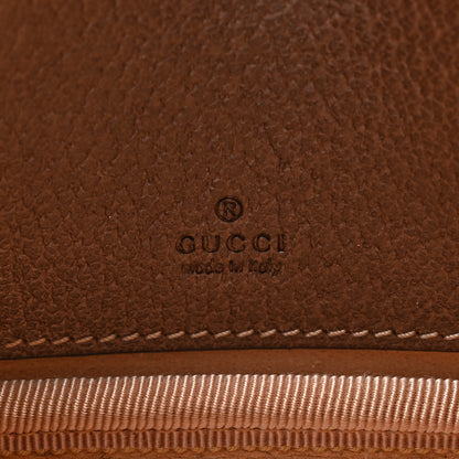 Gucci GG Supreme Monogram Ophidia Phone Case Wristlet Brown 6 of 10