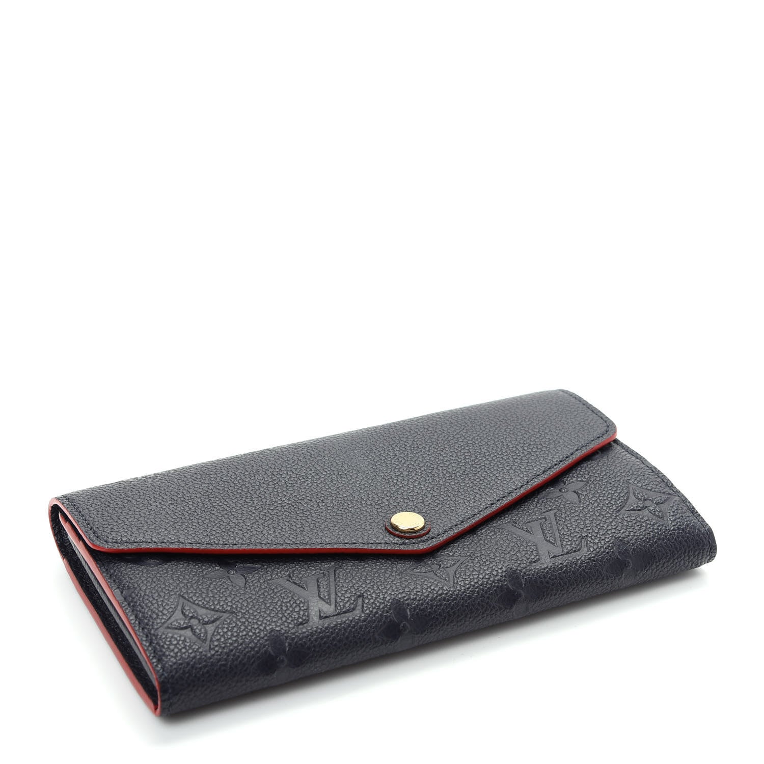 Louis Vuitton Empreinte Sarah Wallet NM Marine Rouge 4 of 7