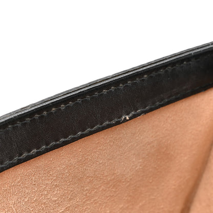 Gucci GG Supreme Monogram Bees Small Padlock Shoulder Bag Black 14 of 16