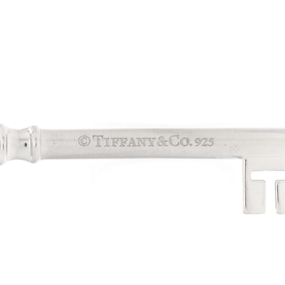Tiffany Sterling Silver Large Crown Key Pendant 3 of 3