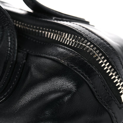 Givenchy Waxed Calfskin Medium Nightingale Logo Strap Black 17 of 19