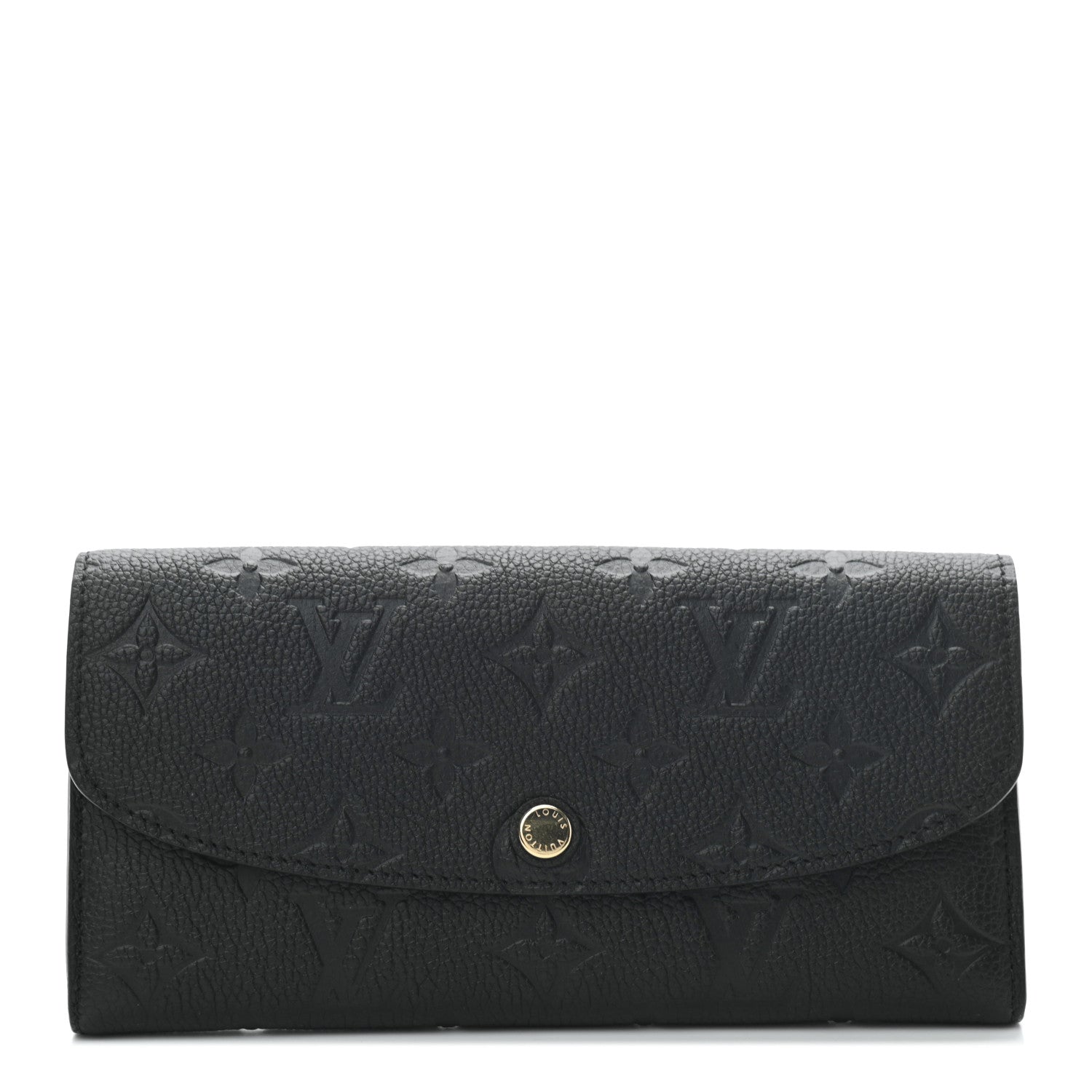 Louis Vuitton Empreinte Emilie Wallet Black Dune 1 of 6