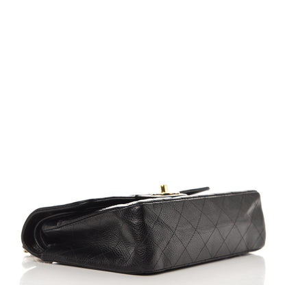 Chanel Caviar Quilted Medium Double Flap Black 5 of 15