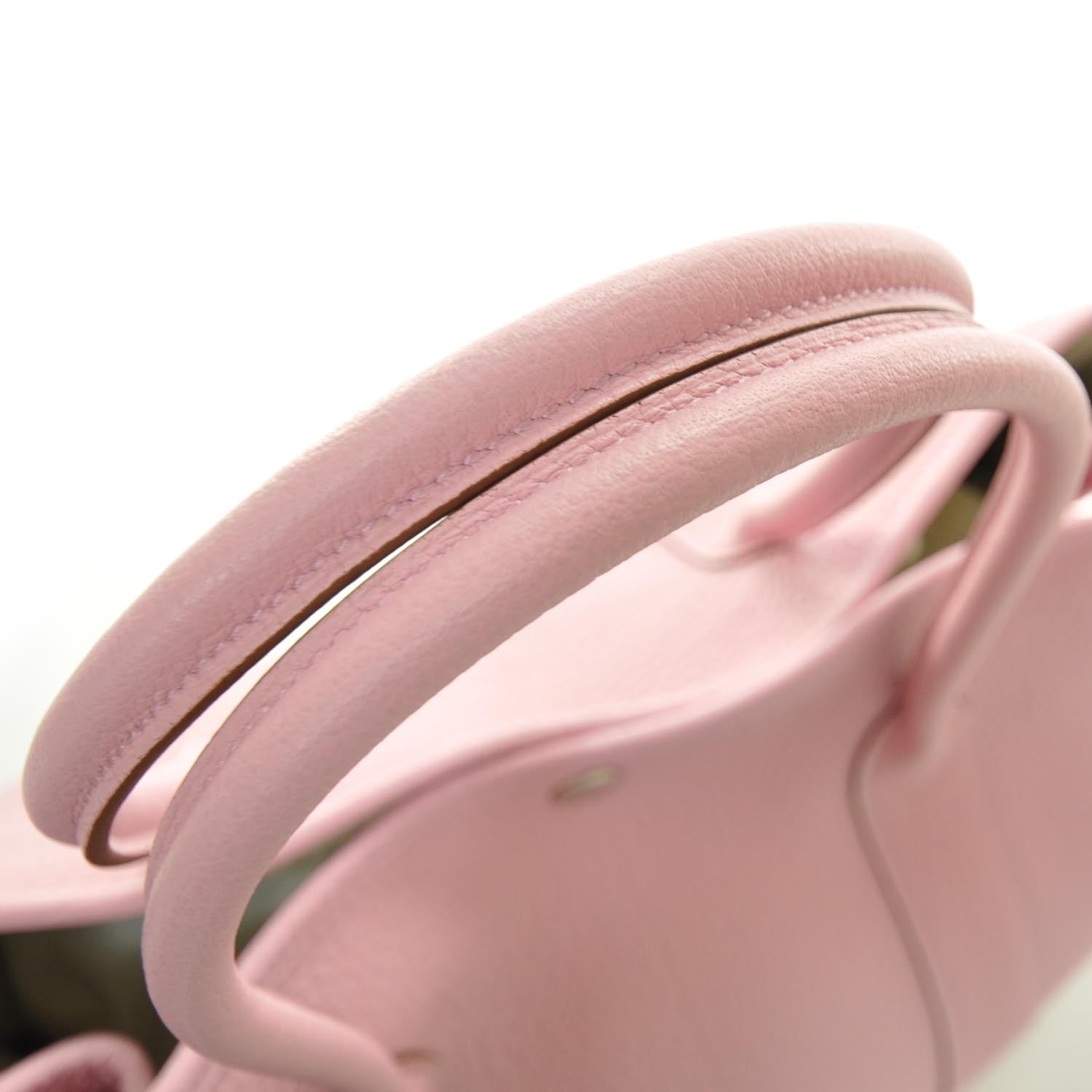 Hermes Buffalo Leather Garden Party Tote 36 5P Pink 5 of 10