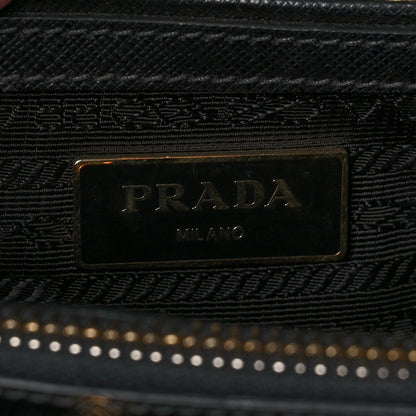 Prada Saffiano Lux Medium Tote Black 6 of 9