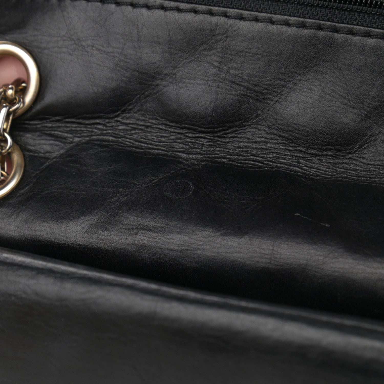 Chanel Aged Calfskin Quilted 2.55 Reissue 224 Flap Black 17 of 18