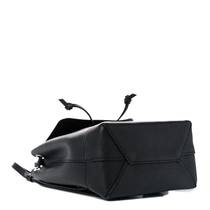 Louis Vuitton Calfskin Lockme Mini Backpack Black 3 of 14