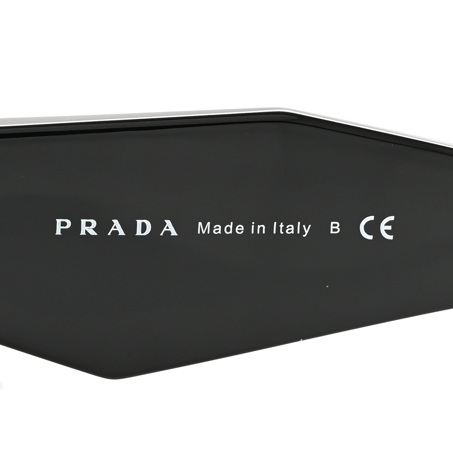 Prada Acetate Symbole Sunglasses SPR 17W Black 5 of 9