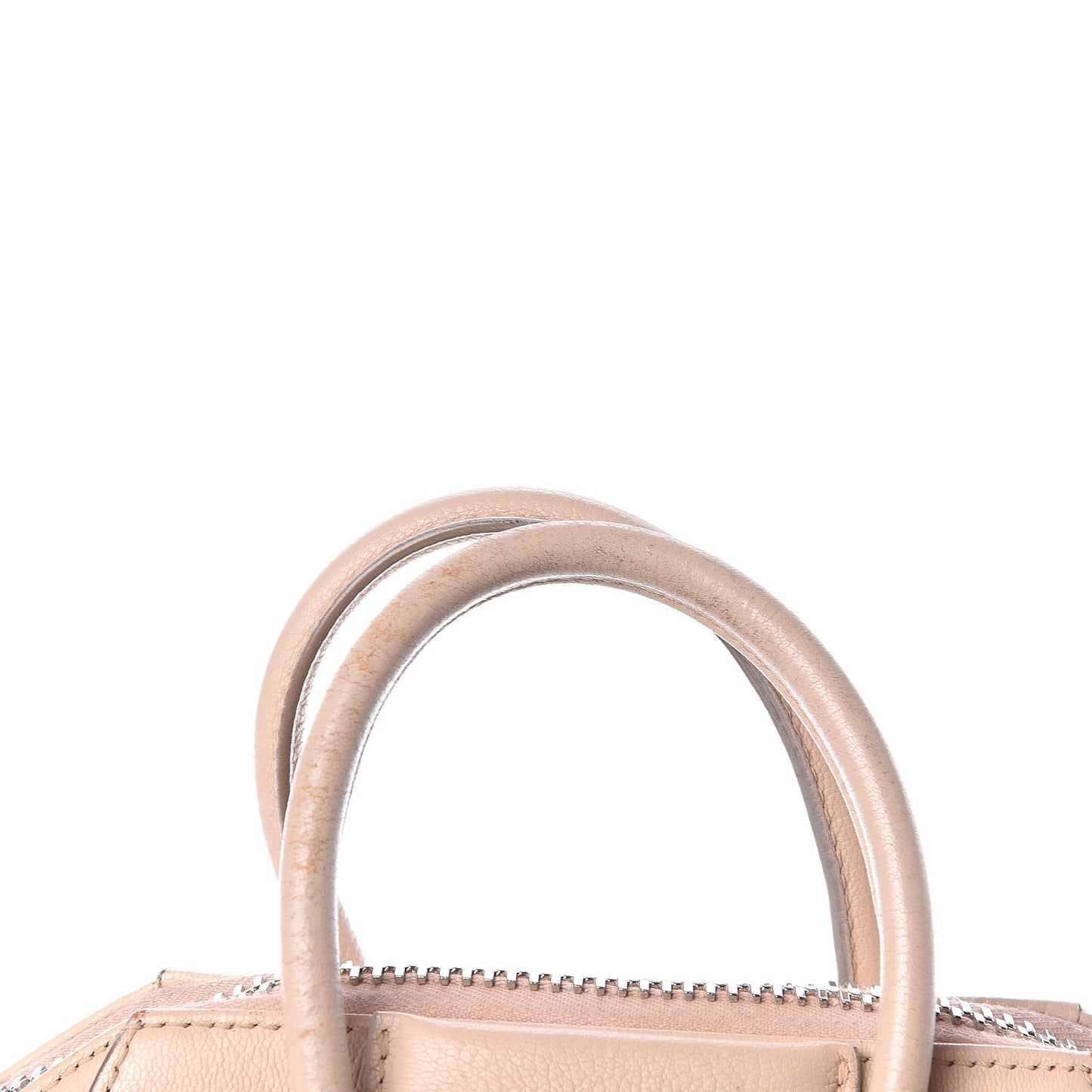 Sugar Goatskin Mini Antigona Nude Pink
