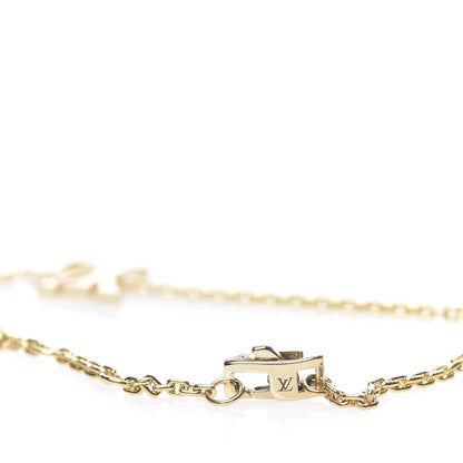 Louis Vuitton 18K Yellow Gold Diamond Idylle Blossom LV Bracelet 4 of 7