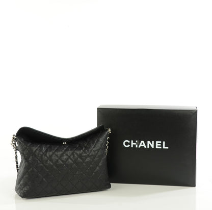 Chanel Caviar Quilted French Riviera Hobo Black 5 of 8