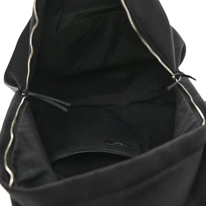 Saint Laurent Canvas City Backpack Black 5 of 12