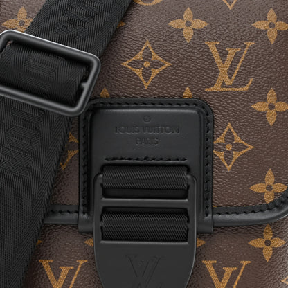 Louis Vuitton Monogram Macassar Archy Messenger PM 7 of 9