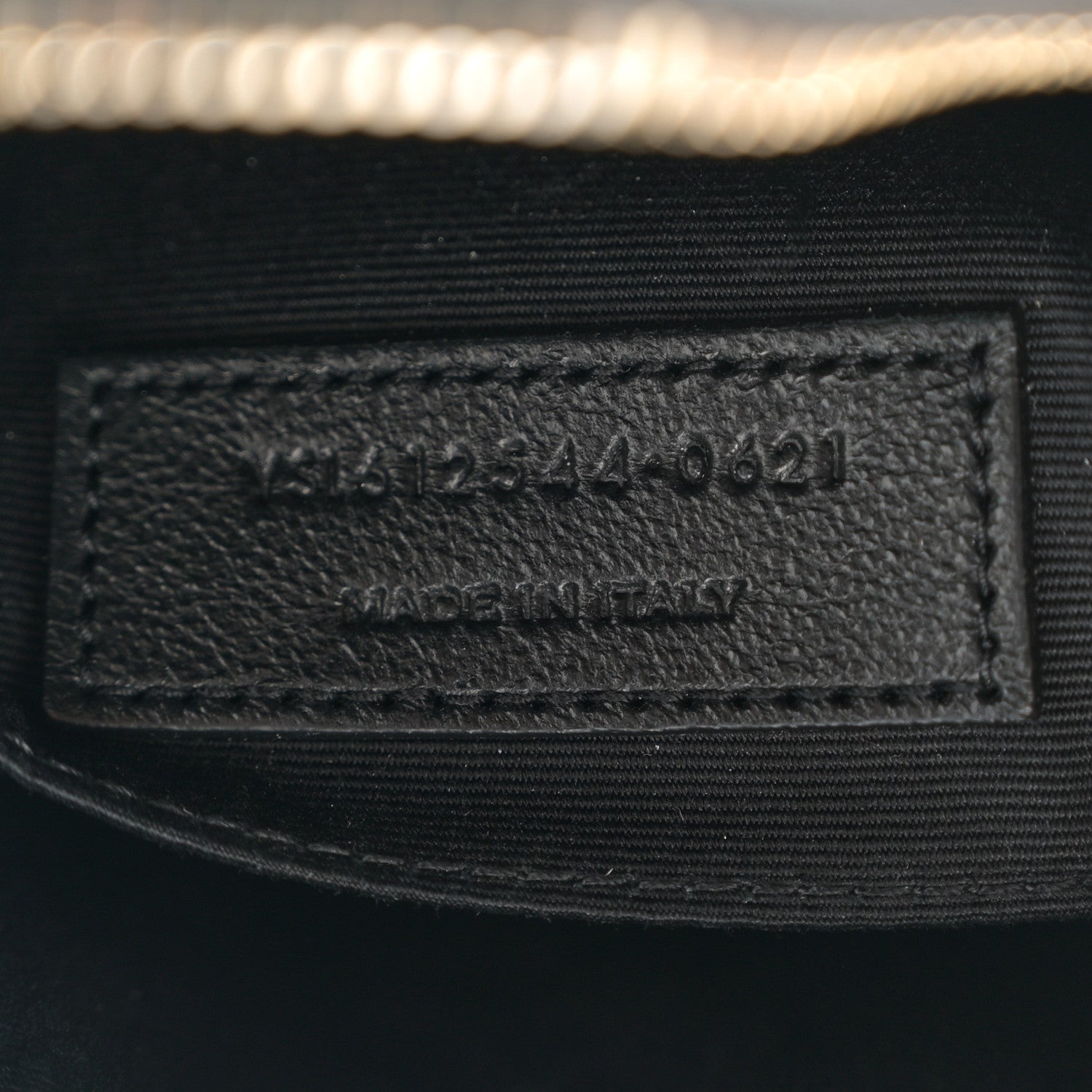 Saint Laurent Calfskin Matelasse Monogram Lou Camera Bag Storm 7 of 12