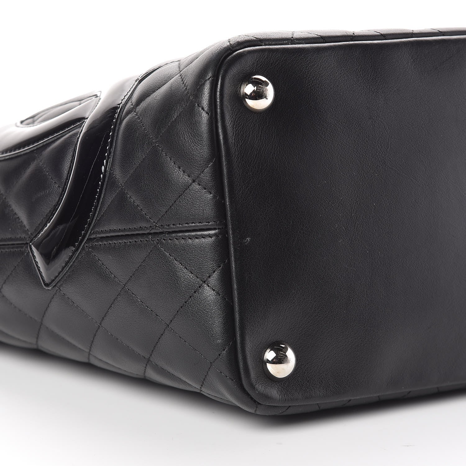 Chanel Calfskin Quilted Large Cambon Tote Black 10 of 12