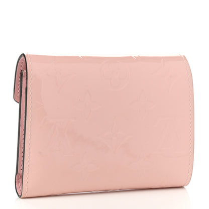 Louis Vuitton Vernis Victorine Wallet Rose Ballerine 2 of 6