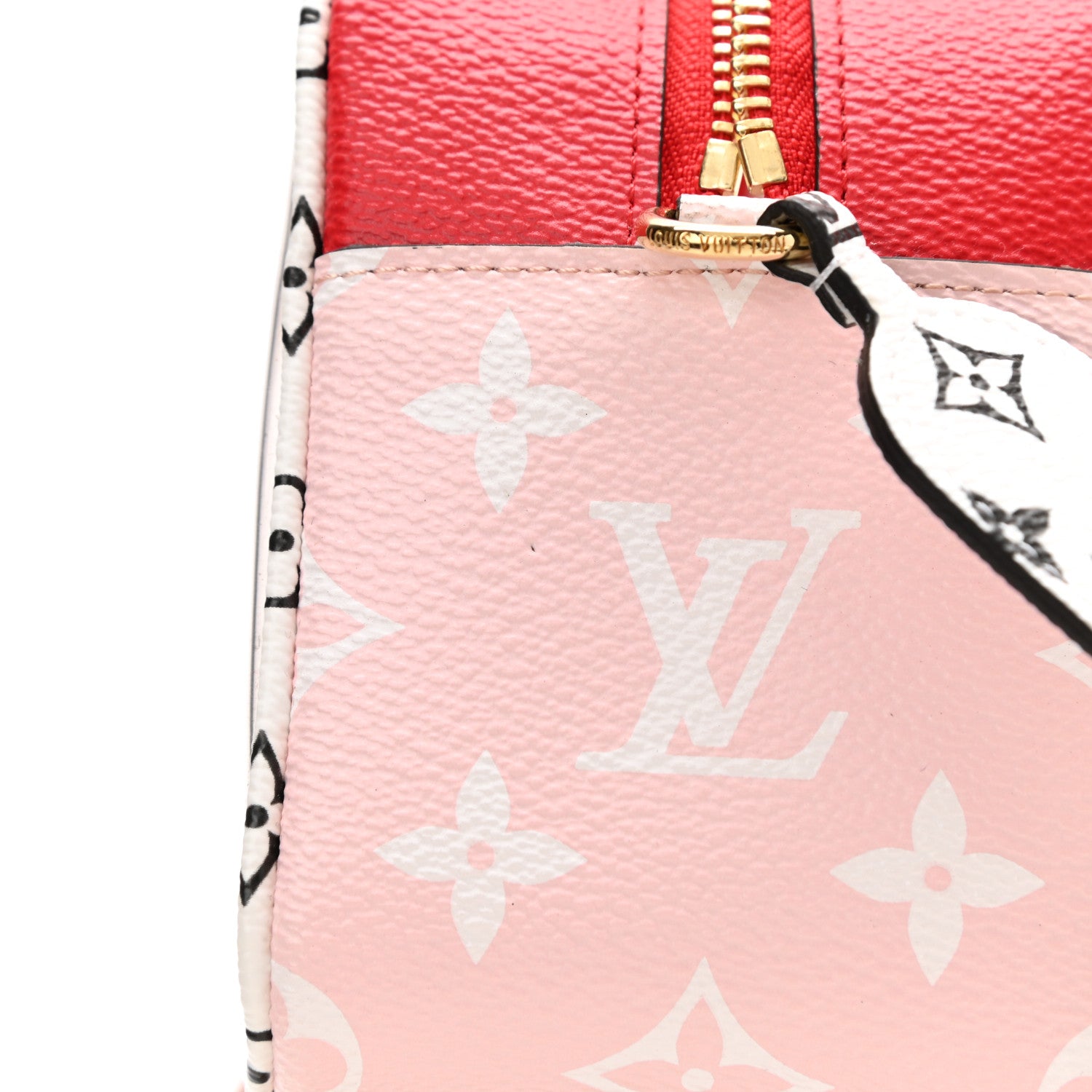 Louis Vuitton Monogram Giant Beach Pouch Rouge 12 of 13