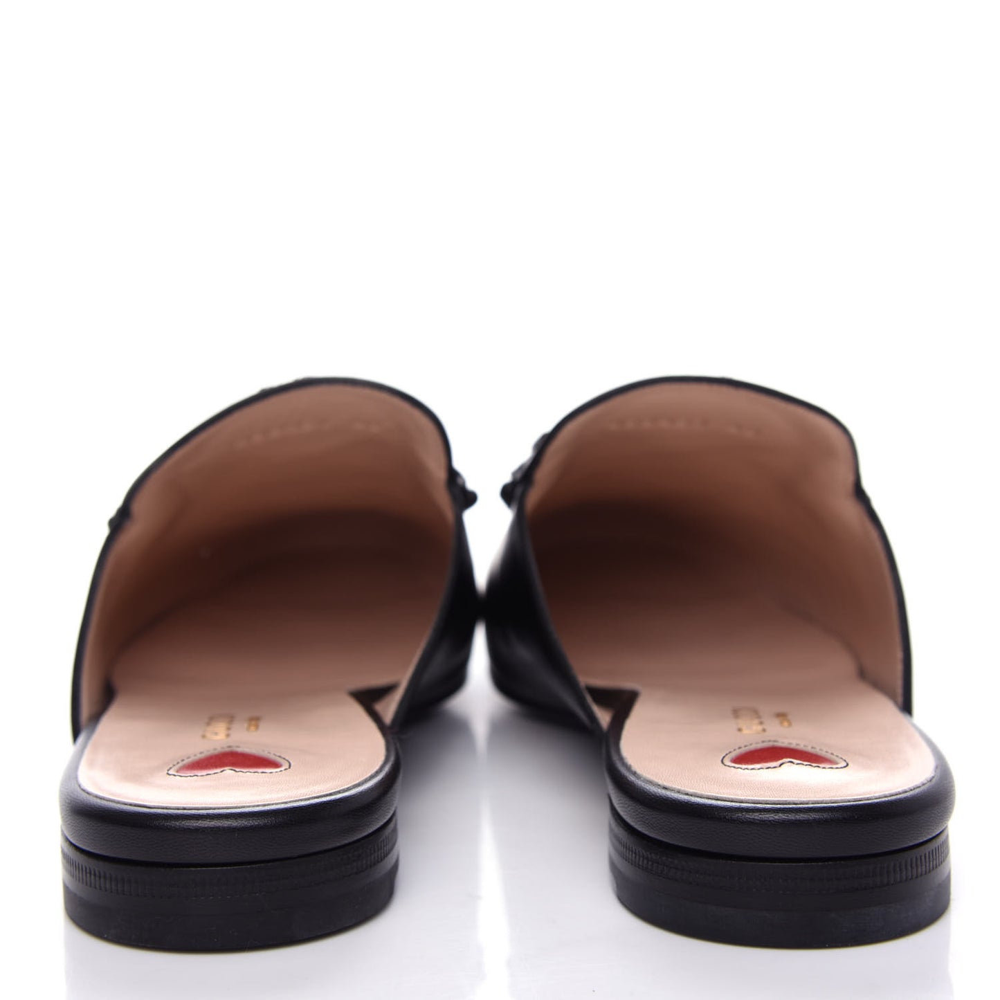 Malaga Kid Bead Embellished Womens Princetown Slippers 40 Black
