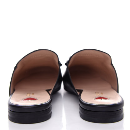 Gucci Malaga Kid Bead Embellished Womens Princetown Slippers 40 Black 7 of 11