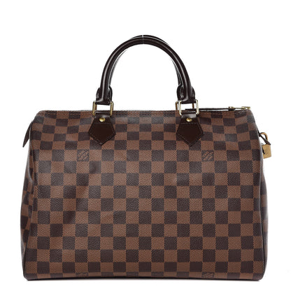 Louis Vuitton Damier Ebene Speedy 30 1 of 13