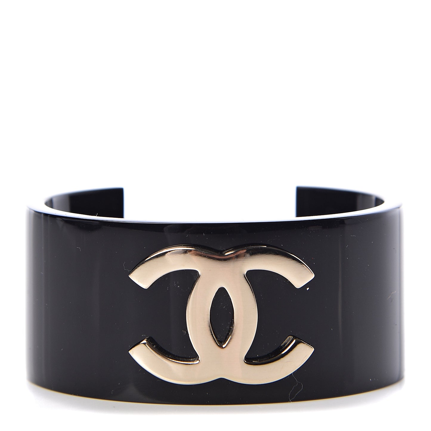 Resin CC Cuff Gold Black