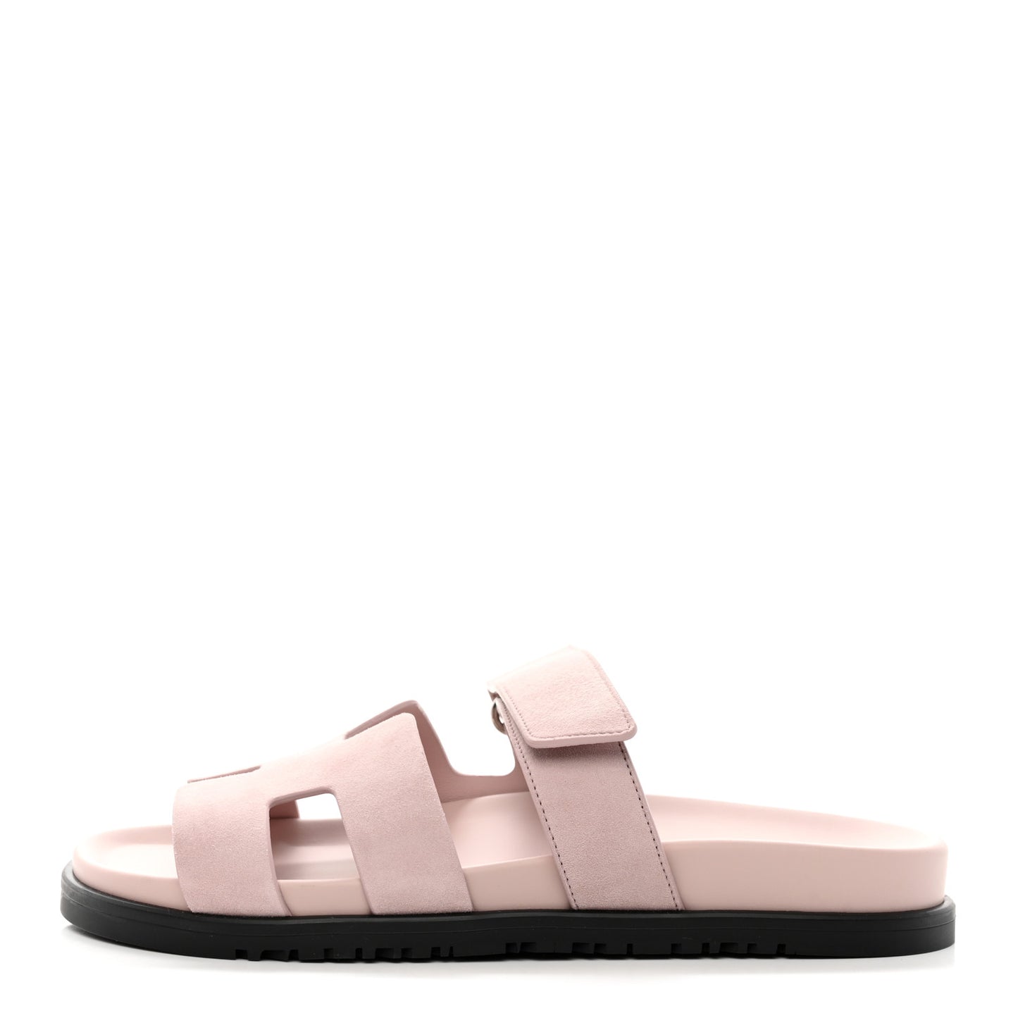 Suede Goatskin Womens Chypre Sandals 38 Rose Porcelaine