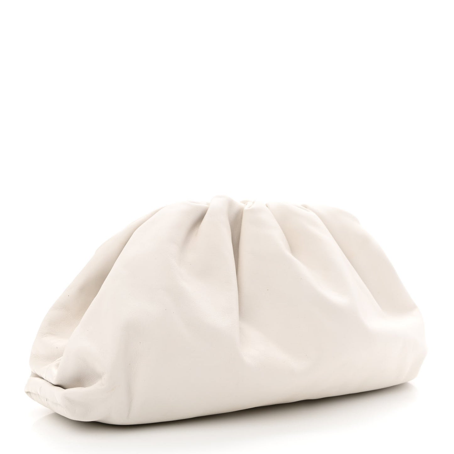Smooth Butter Calf The Pouch Oversized Clutch Mist