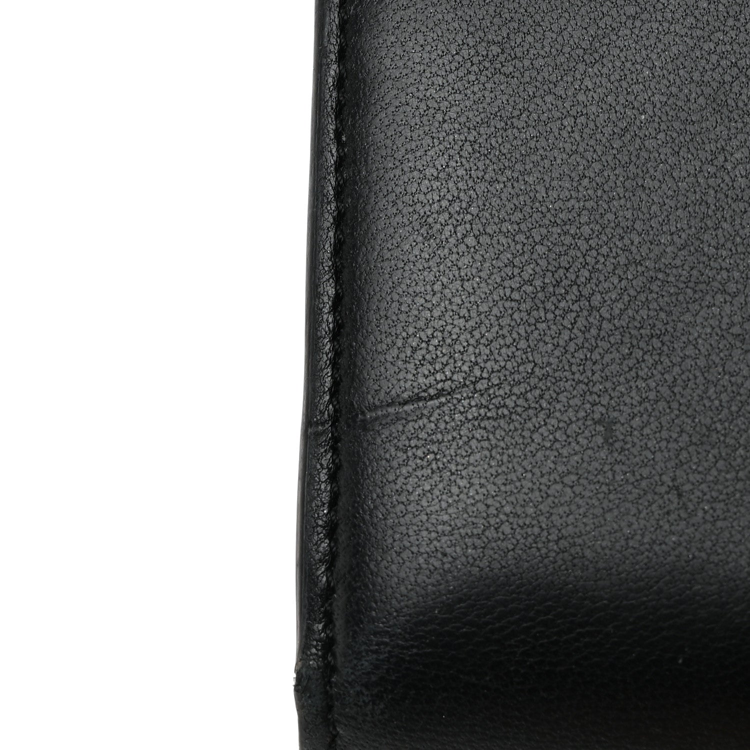 Celine Shiny Smooth Lambskin Small Triomphe Wallet Black 9 of 10